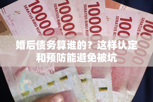 北京婚后债务算谁的？这样认定和预防能避免被坑