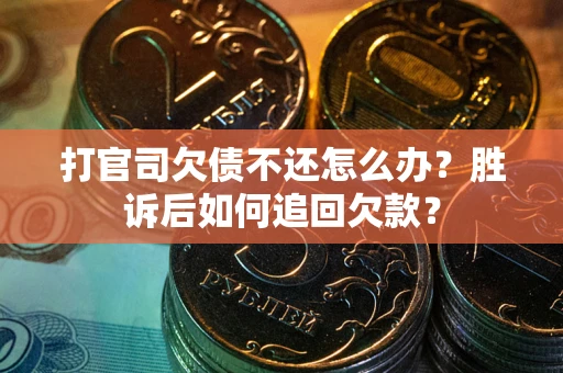北京打官司欠债不还怎么办？胜诉后如何追回欠款？