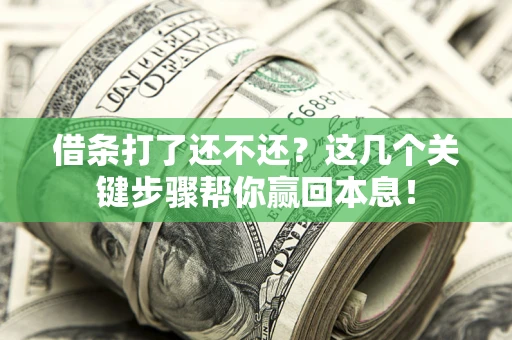 北京借条打了还不还？这几个关键步骤帮你赢回本息！