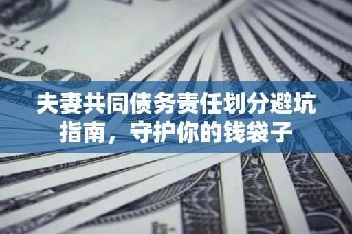 北京夫妻共同债务责任划分避坑指南，守护你的钱袋子